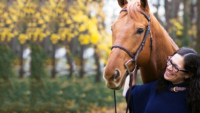 enid katz with horse